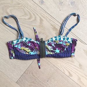 Maaji zip front bikini